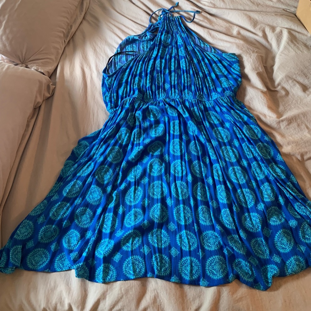 BLUE SUNDRESS-2X